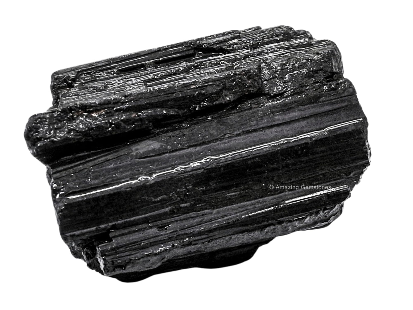 Amazing Gemstone Black Tourmaline Raw Crystals and Healing Stones, Natural Rocks for Tumbling and DIY Raw Stones and Crystals (1 lb)