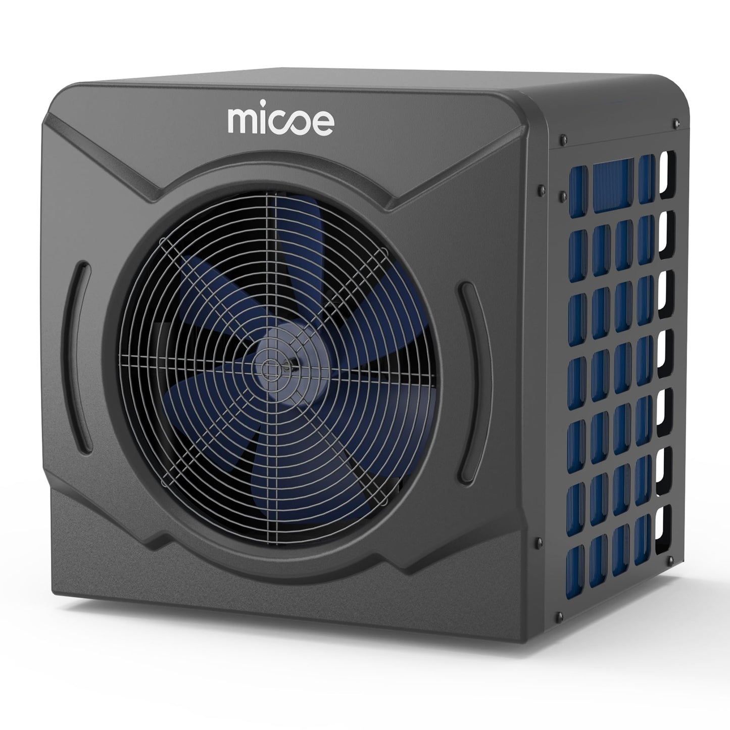 MICOE 17000 BTU Pool Heat Pump Electric Swimming Pool Heater for Above Ground Pools and Spas Up to 5000 Gallons, Titanium Heat Exchanger, Heating and Cooling, 110V/120V