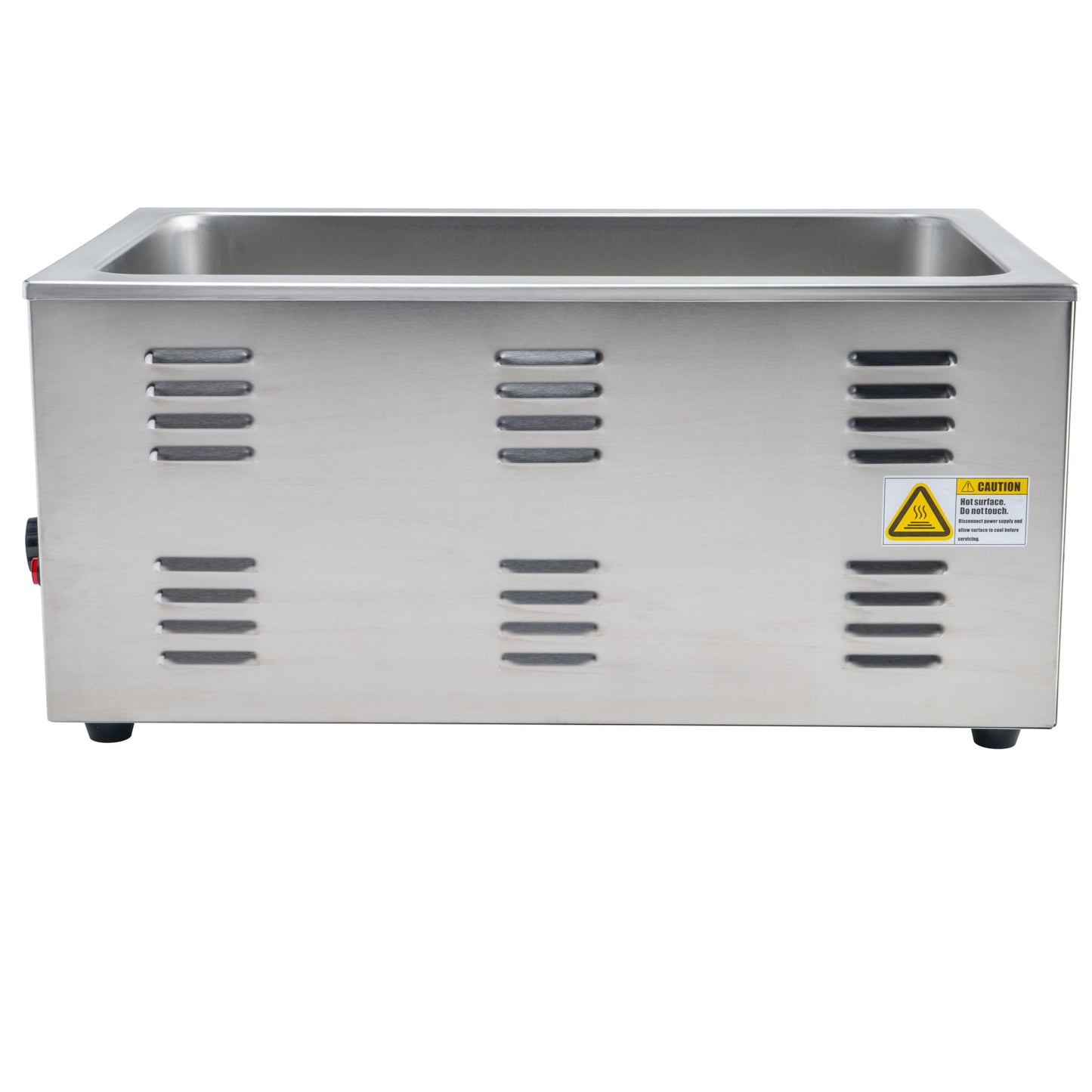 Winco FW-S600 Electric Food Cooker/Warmer, 1500-watt,Stainless Steel,Medium
