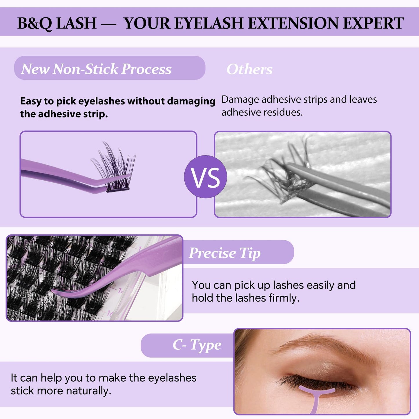 Lash Shampoo Kit Lash Cleaning Kit 50ML Lash Bath Kit Lash Wash for Eyelash Extensions Lash Remover Mascara Brush with Hairband Portable Eyelash Cleanser for Home Use (50ML Shampoo Kit)