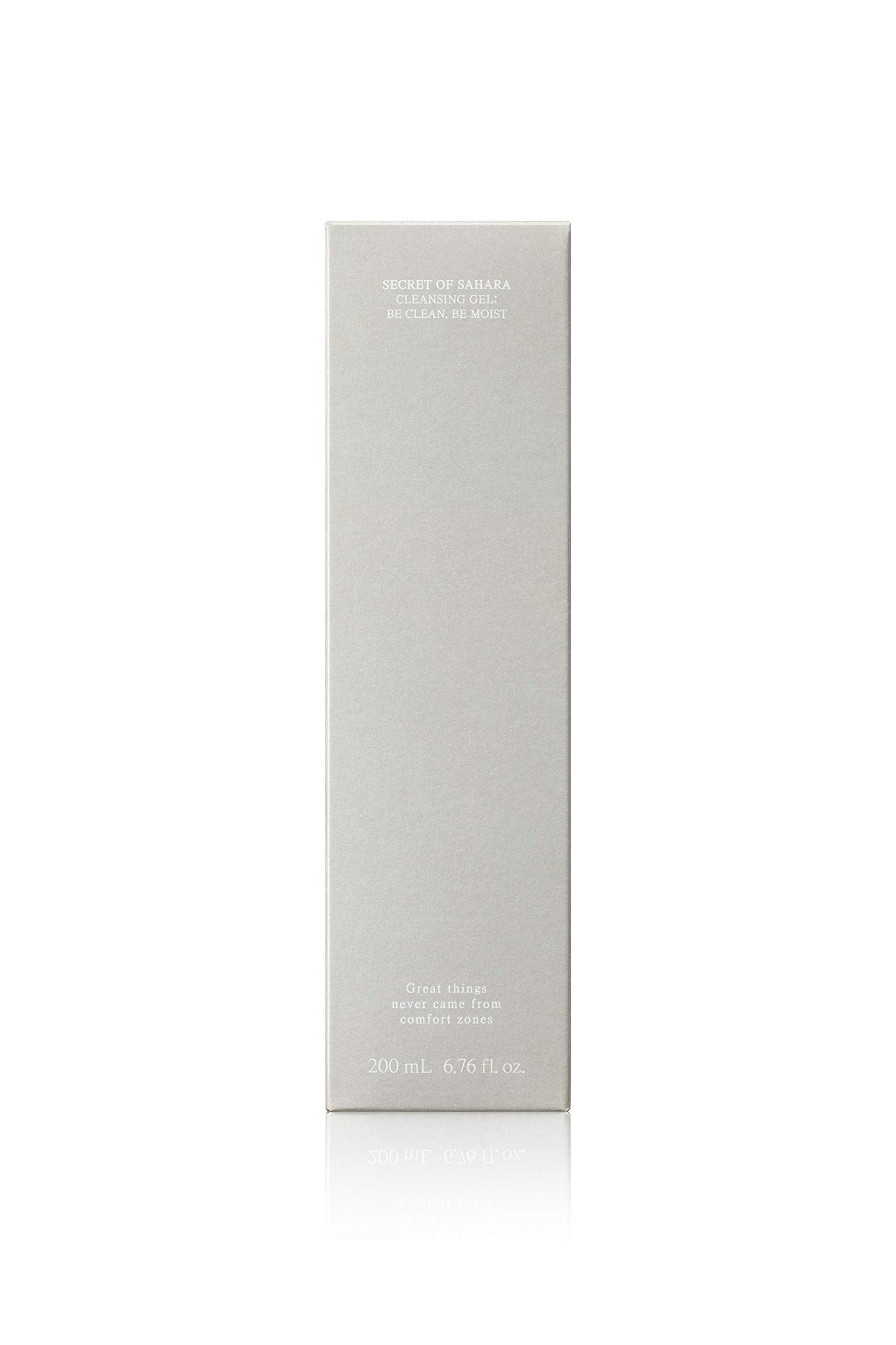 Huxley Secret of Sahara Gel Cleanser, Korean Gel-to-Foam Facial Cleanser for Daily Cleansing, Gentle Hydrating Face Wash for Makeup & Sunscreen Removal | 200 mL / 6.76 fl oz.