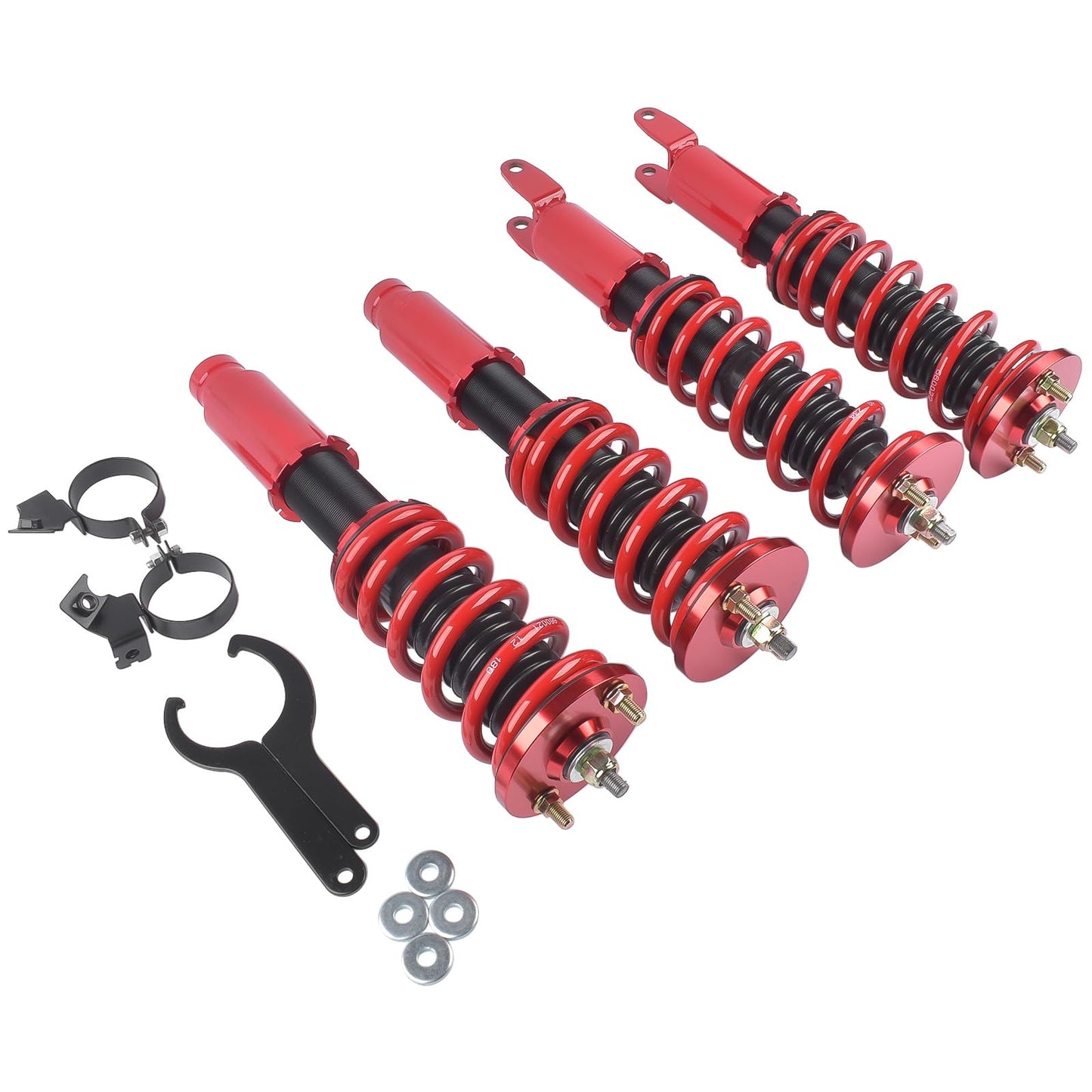 GELUOXI Coilover Height Adjustable Suspension Shocks Kit Replacement for Honda Civic 1988-2000 CRX 1988-1991 Acura Integra 1990-2001