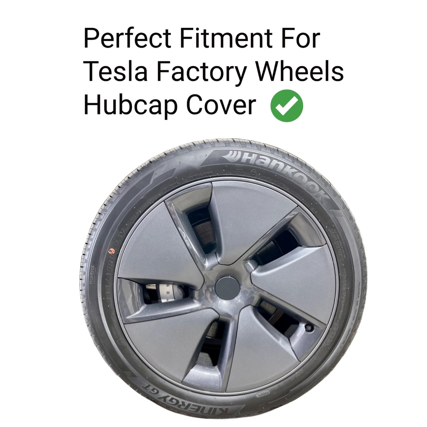 New 18 Inch Rim Wheel For Tesla Model 3 | OEM Style Aluminum Alloy for 2017 2018 2019 2020 Models | 18x8.5" | Direct Fit - OE Factory Rim for 104422100A 104422100B 104422100C Replacement Rims