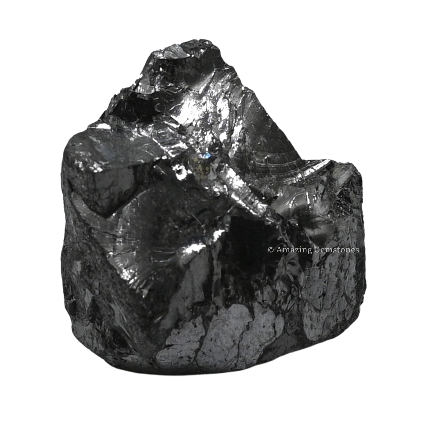 Amazing Gemstone Elite Shungite Raw Crystals and Healing Stones, Natural Rocks For Tumbling - DIY Raw Stones And Crystals (1 Piece)