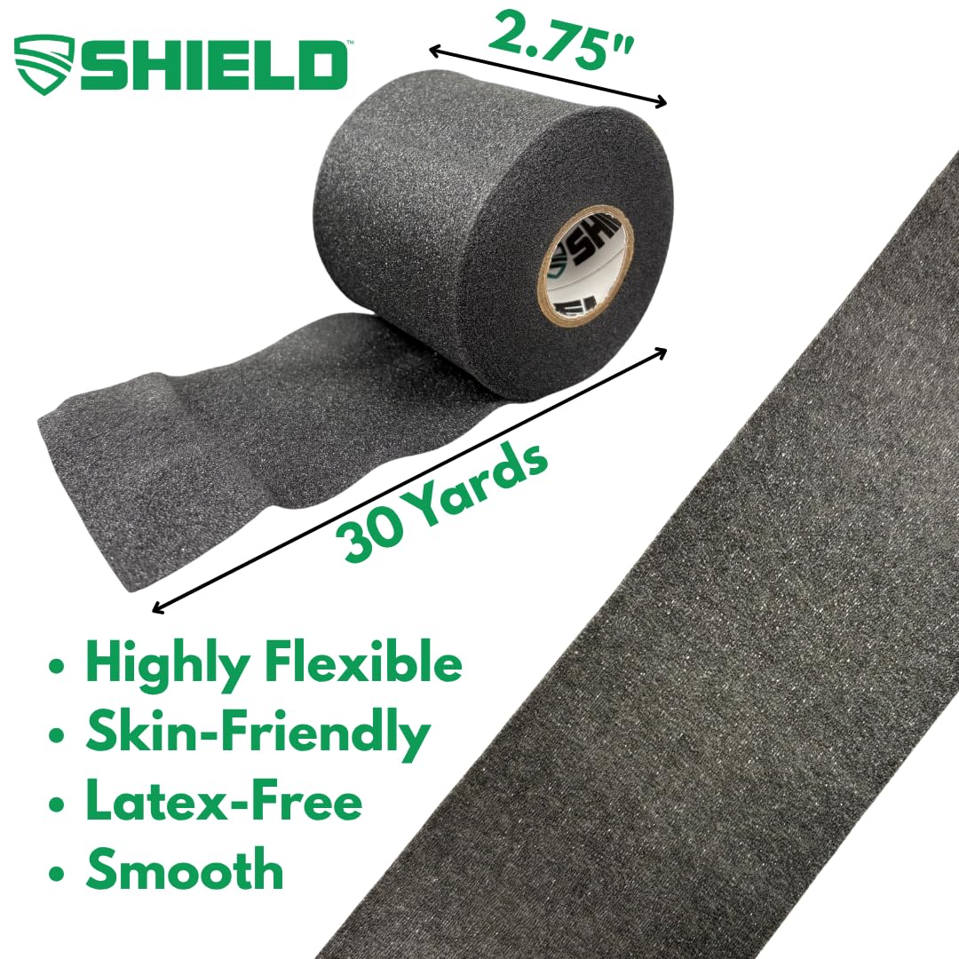 Shield Athletic Underwrap | Bulk Case of 48 Rolls of PreWrap, 2.75" X 30 SYards (Red)"