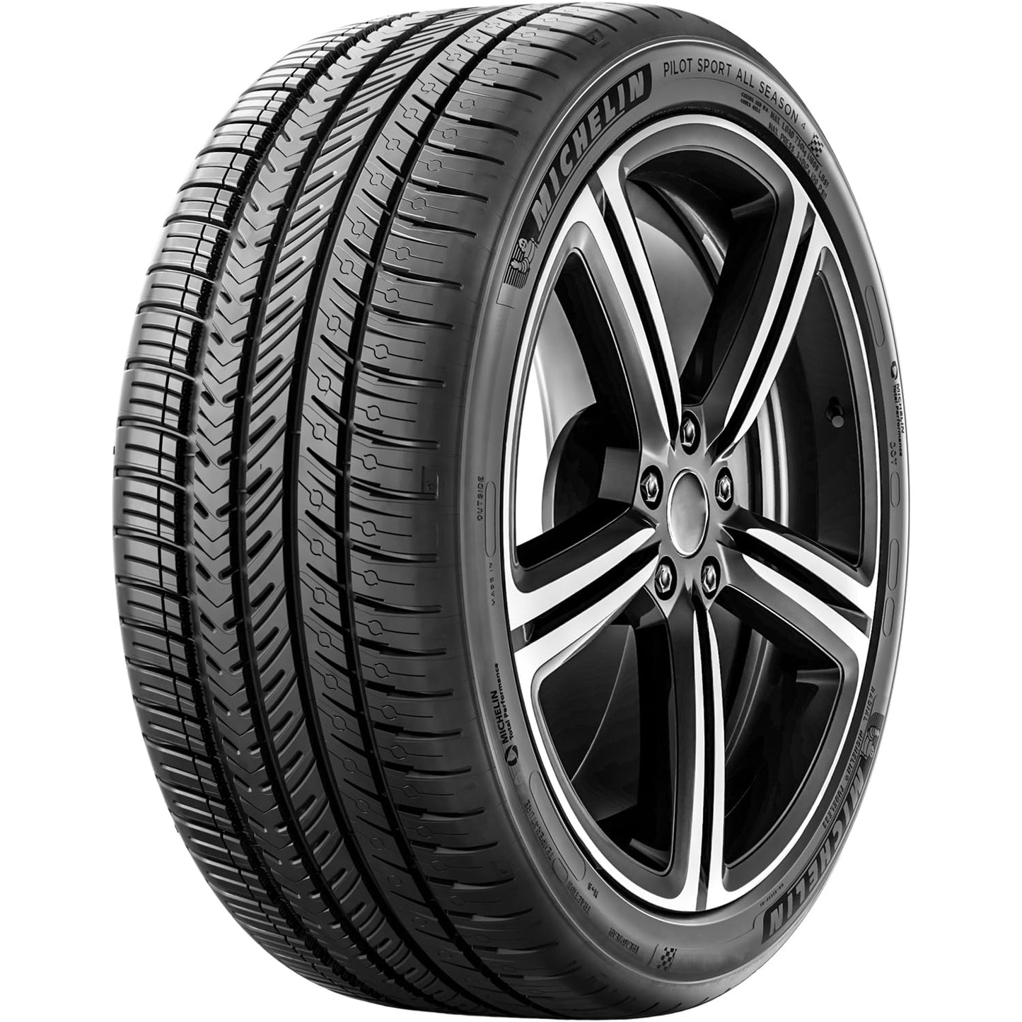 MICHELIN Pilot Sport All Season 4 Performance Tire 225/45ZR17/XL 94Y