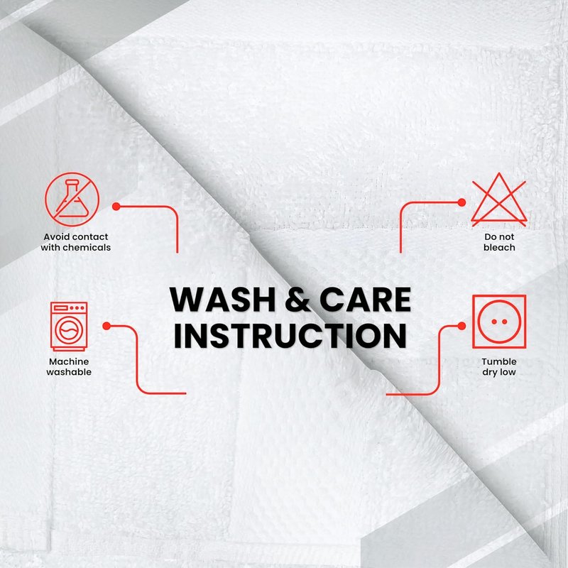 Infinitee Xclusives Luxury Wash Cloths for Showering [13x13] – 100% Cotton Washcloths [Pack of 4], Soft and Absorbent Face Towels for Bathroom Wash Clothes, Gym, and Spa (Brilliant White)