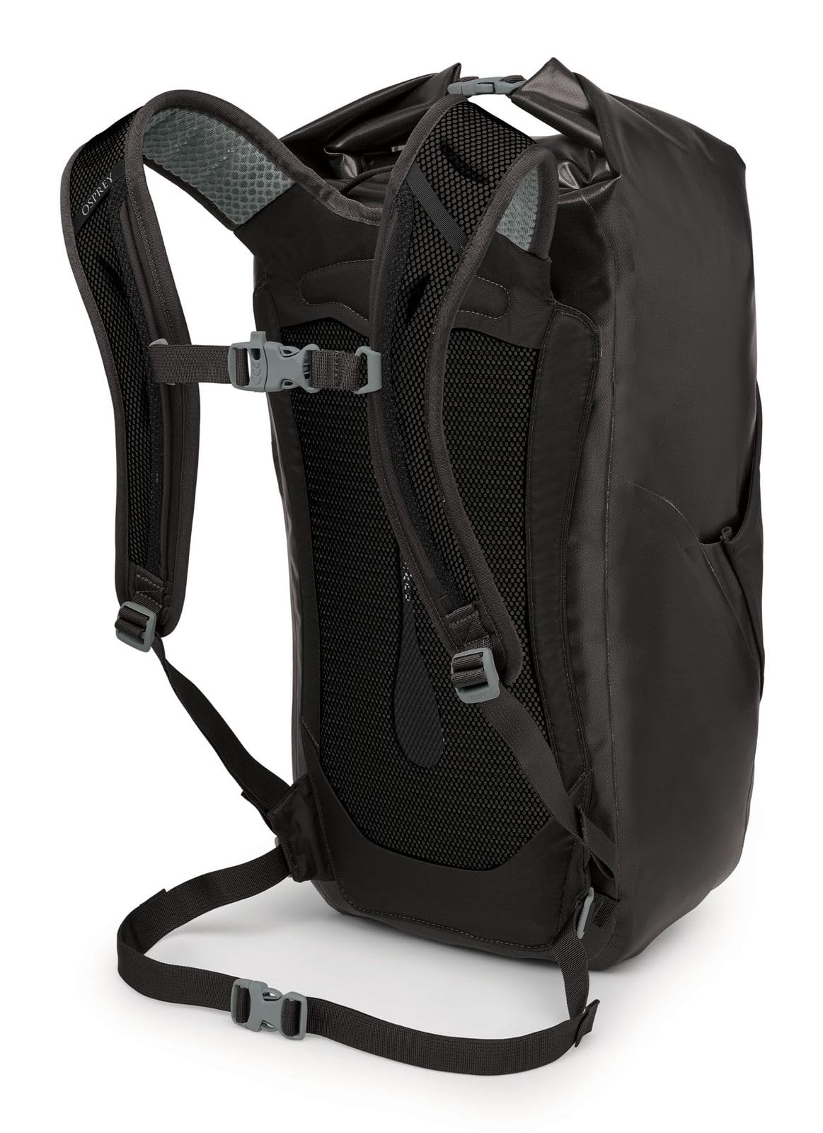 Osprey Transporter 30L Roll Top Waterproof Laptop Backpack, Black