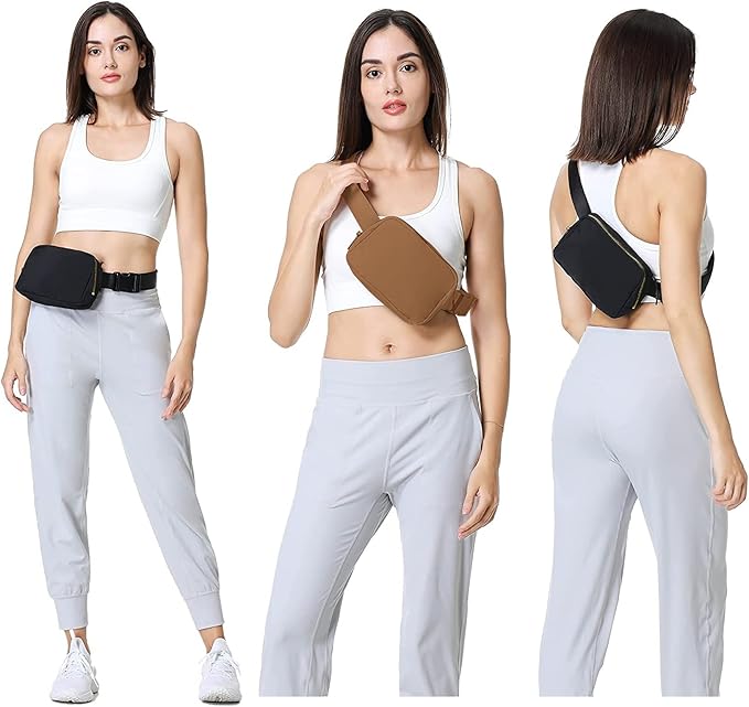 VOROLO Fanny Pack For Women And Men Crossbody Bag Belt Bag with Adjustable Strap Graduation Gifts