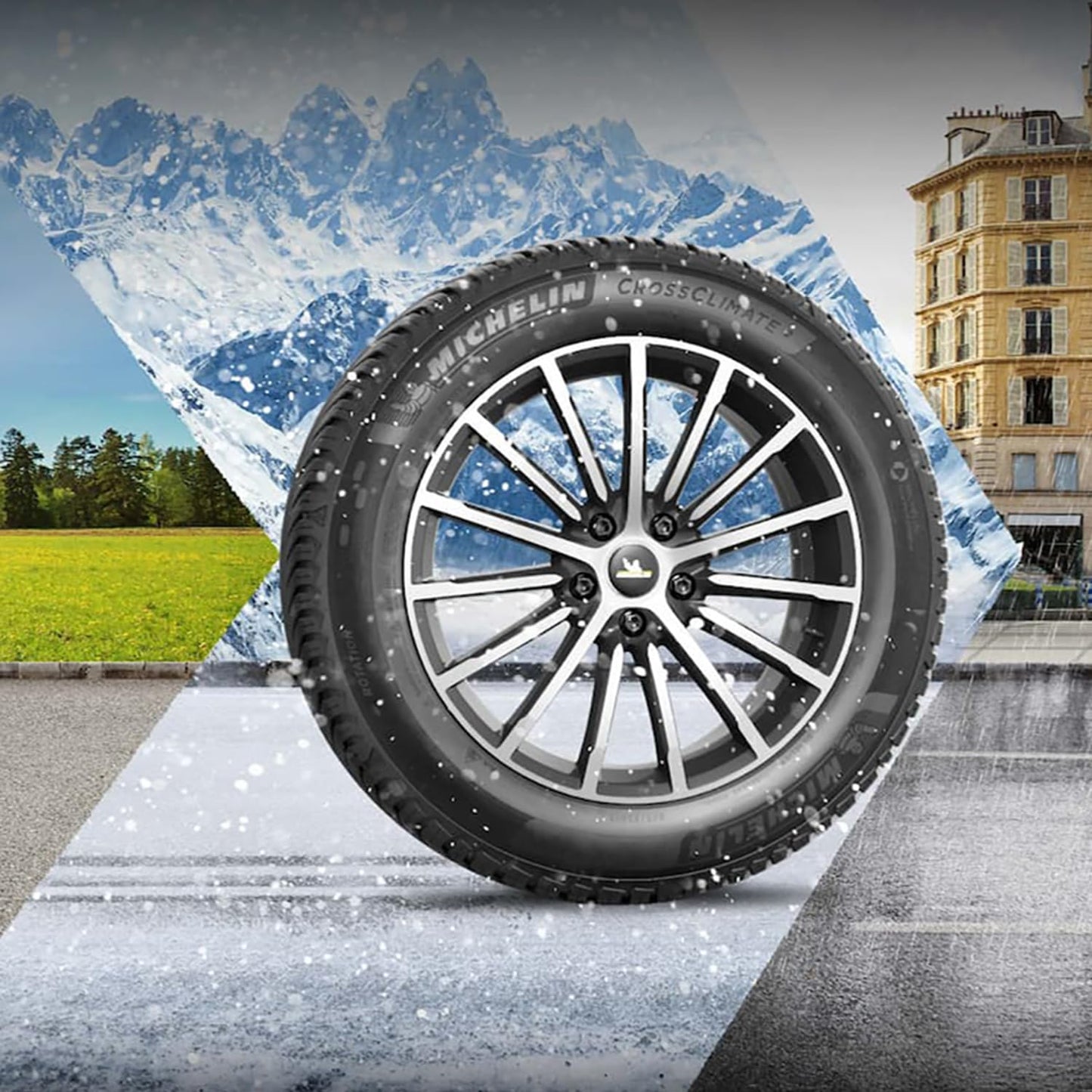 MICHELIN CrossClimate2, All-Season Car Tire, SUV, CUV - 215/55R18 95H