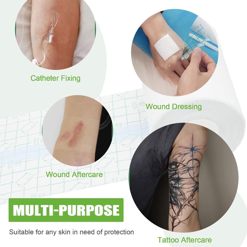 Tattoo Aftercare Bandage - Beoncall Second Skin Tattoo Bandage Tape 6in×10yd Tattoo Bandage Waterproof Tattoo Wraps For Healing Tattoo supplies Tattoo Kit