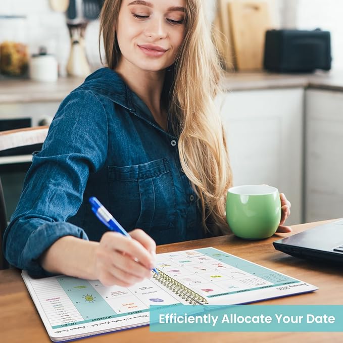 Monthly Planner 2026-2027, 2 Year Months Calendar Planner 2026-2027, Runs from January 2026 - December 2027, 7" x 10", 24 Months, Perfect for School Office Home Planning - Royal Blue