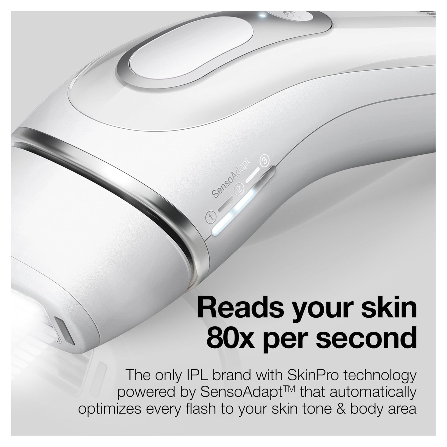 Braun IPL Long-Lasting Hair Removal System for Women and Men, Silk Expert Pro 3 PL3221, Permanent Visible Hair Reduction, Head-to-Toe Usage, for Body & Face, Alternative to Salon Laser Hair Removal