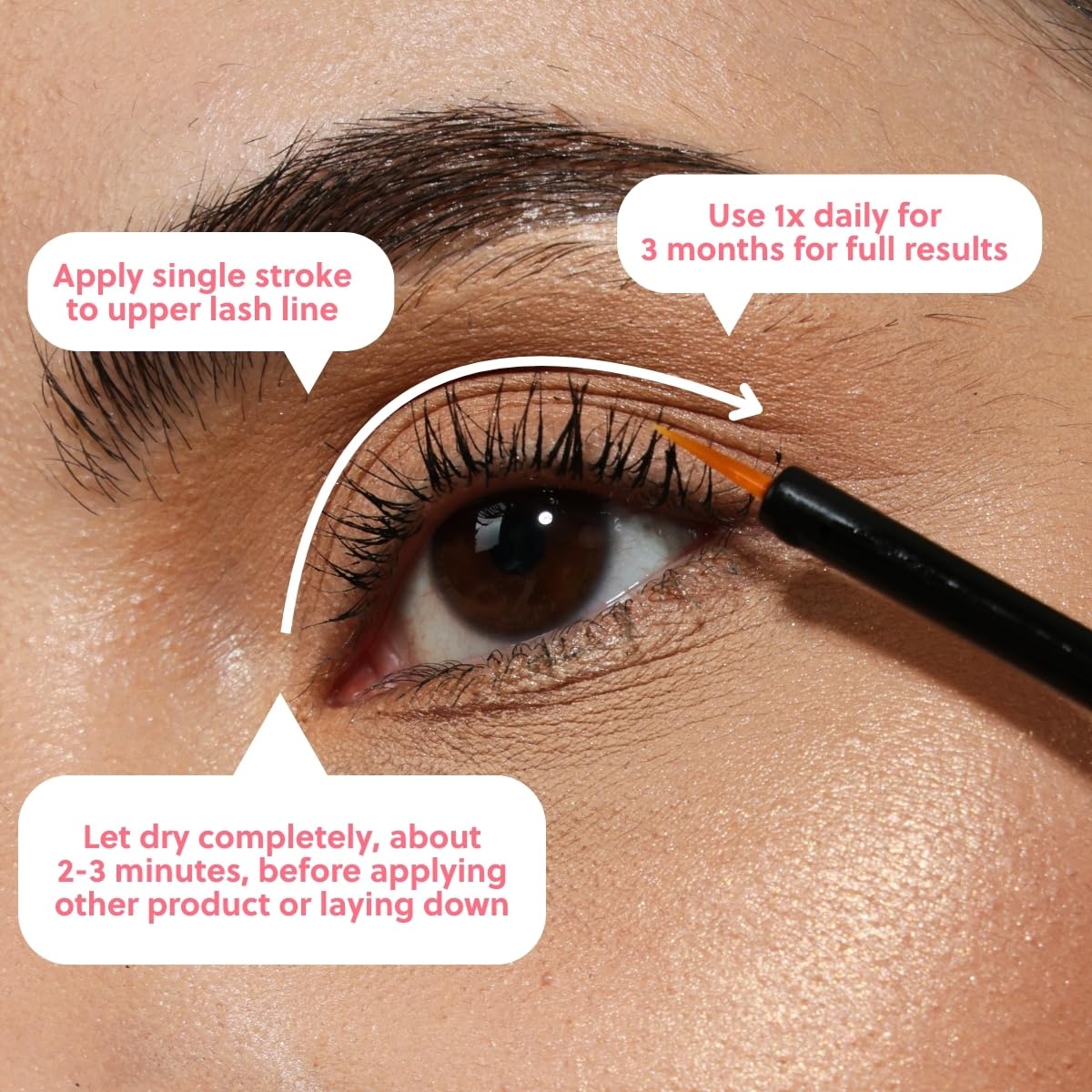 ForLash by ForChics: 2 Pack Ultimate Eyelash Hormone-Free Growth Serum for Enhanced Fuller, Thicker, Longer Lashes - Regrowth Booster, Organic Formula, Vegan & Cruelty-Free