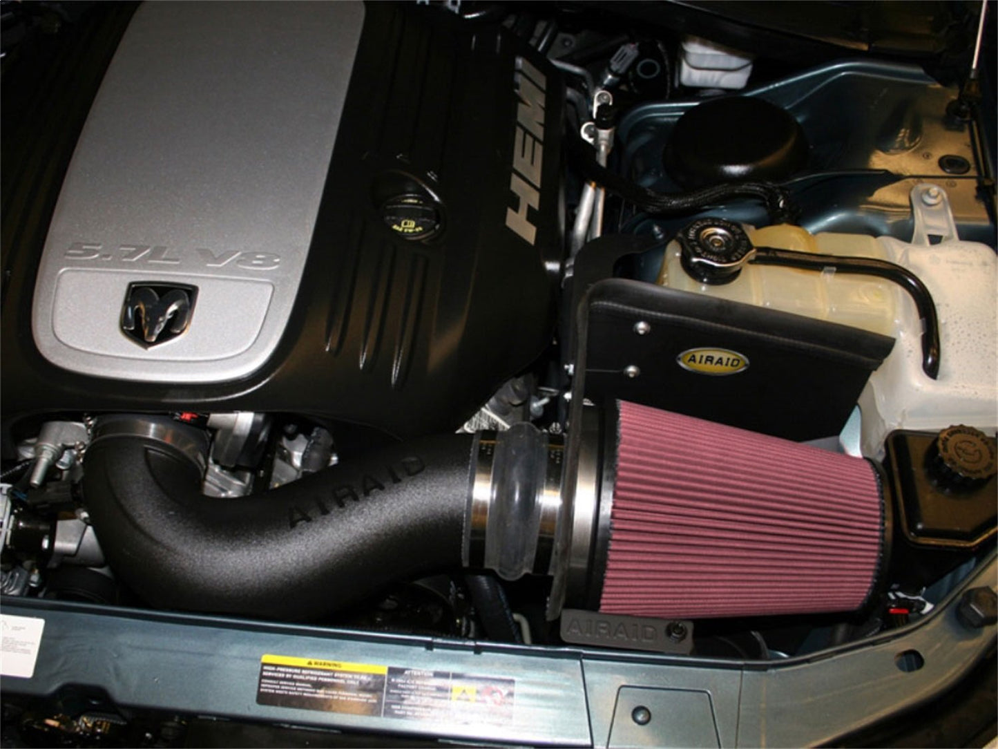 AIRAID Cold Air Intake System by K&N: Increased Horsepower, Dry Synthetic Filter: Compatible with 2005-2010 CHRYSLER/DODGE (300C, Challenger, Charger, Magnum) AIR-351-199