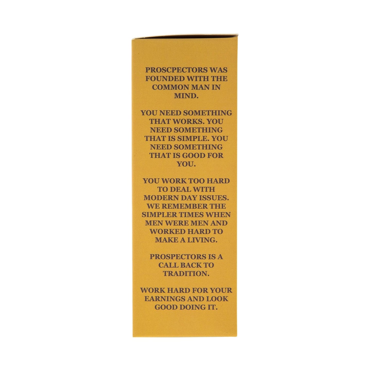 PROSPECTORS Gold Rush Hair Pomade 14 oz Tin Can