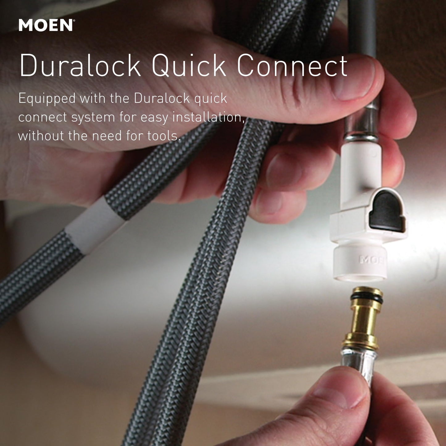 Moen Inara Matte Black Spring Pulldown Kitchen Faucet with Pre-Rinse and Power Boost, Modern Kitchen Faucet, One-Handle Easy Installation, 87863BL