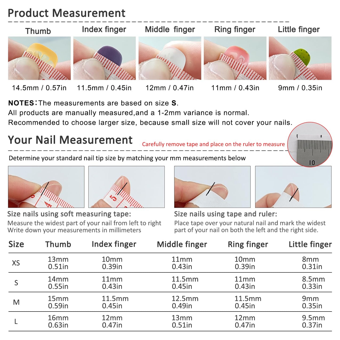 TENPAL Summer Fruit Press on Nails - Vibrant Almond Shaped Fake Nails with Kiwi, Watermelon & Avocado Designs | Reusable Colorful Nail Art for Women | Tropical Fruit Manicure Set (Medium Length,M)