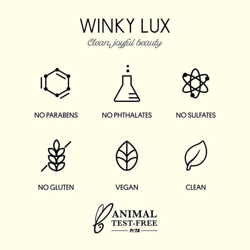 Winky Lux Cheeky Rose Cream Highlighter - Weightless Cream Makeup for Cheeks, Effortlessly Blendable, Skincare-Infused with Vitamin E, Light Gold, Brilliant