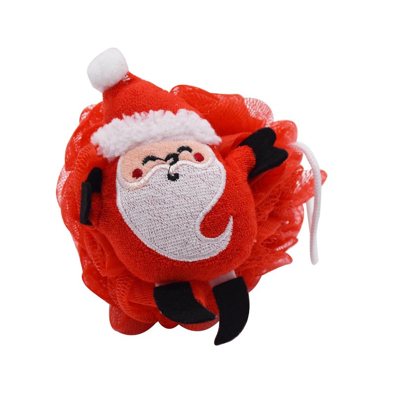 Cute Animal Bath Loofahs Sponge Pouf Mesh Body Scrubber Shower Exfoliating for Women Kids Girls Boys