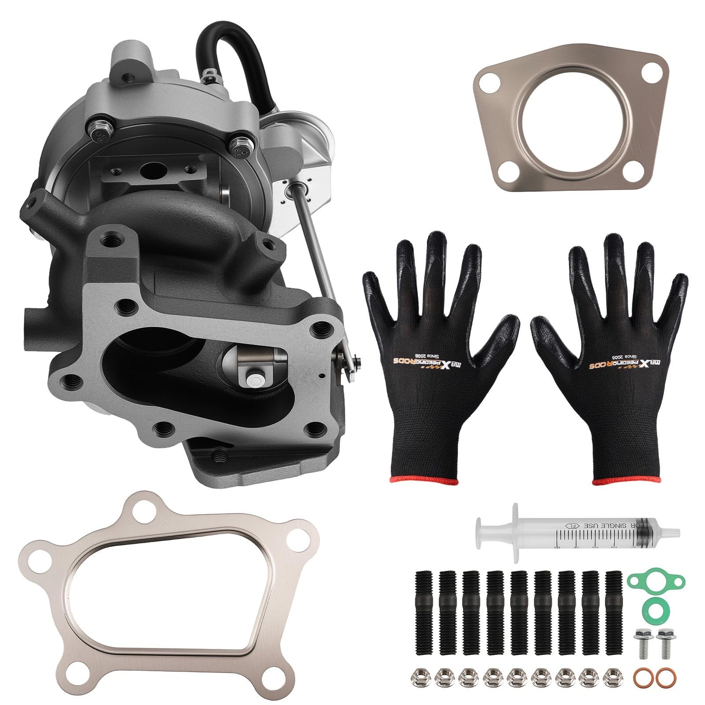 maXpeedingrods Turbo Turbocharger K0422-582 for Mazda CX-7 Speed 3 6 2.3L 2006-2014, DISI L3-VDT Engine, 53047109904 53047109907, Basic PVL Series