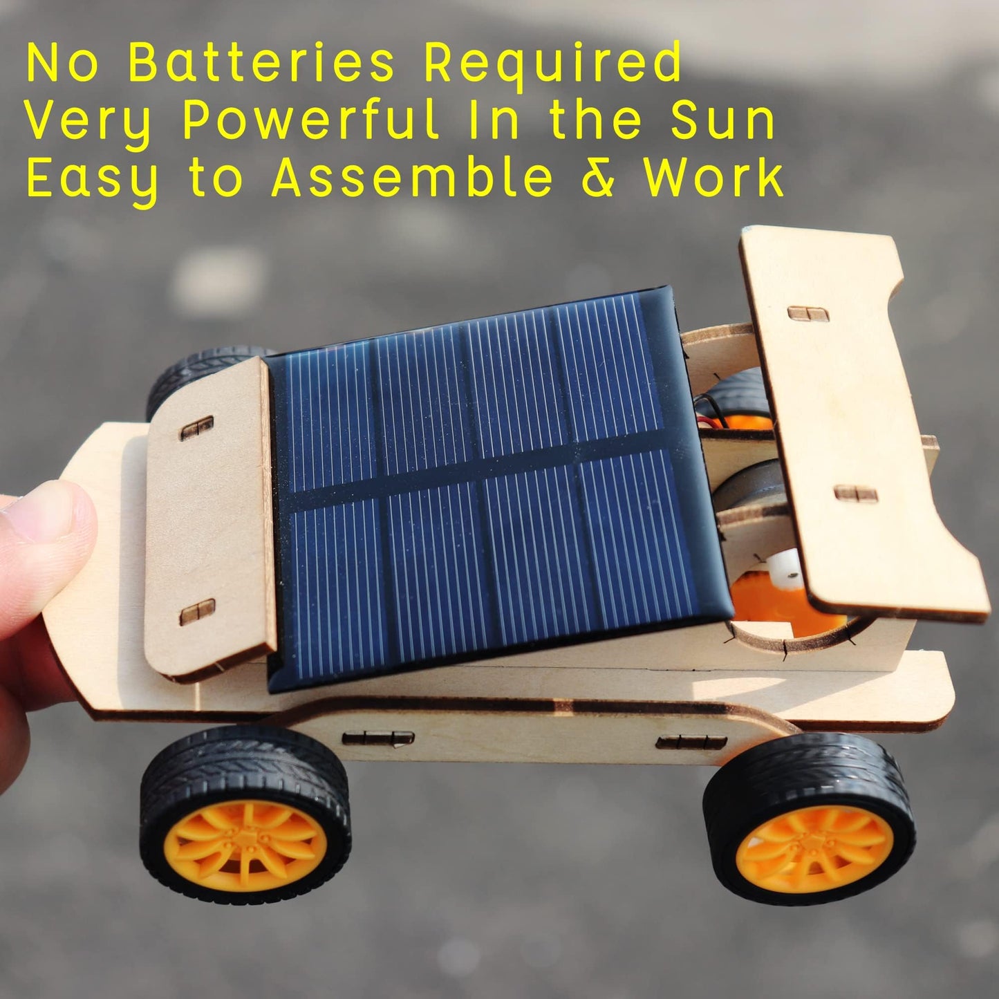 DIY RC Car Kit, Build Your Own Solar Car - Stem Projects for Kids Ages 8-12, Science Experiments for Kids 9-12, STEM Toys for 8 9 10 11 12 Year Old Boys Gifts