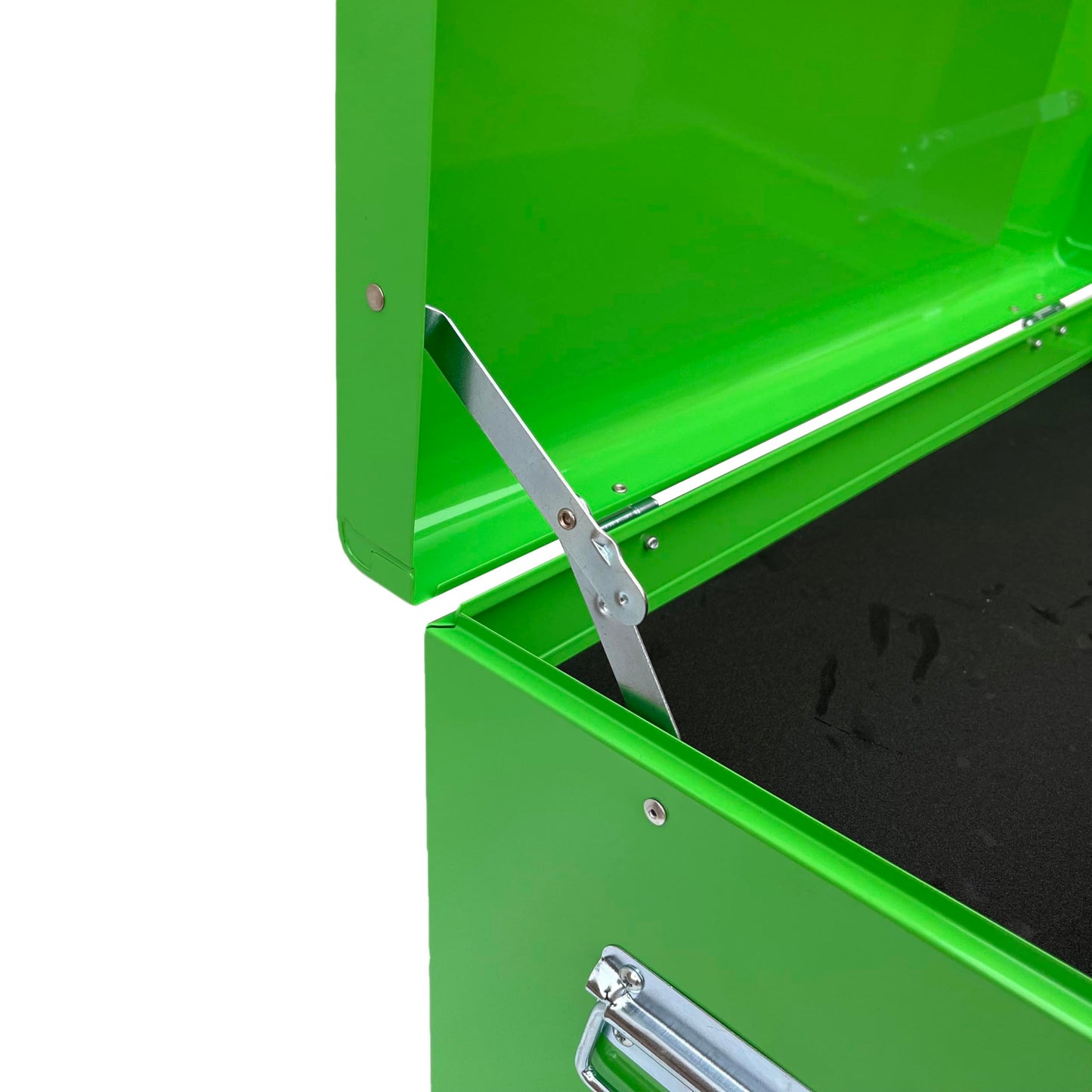 Workington Portable Metal Tool Chest with 6 Drawers, 24" 6-Drawer Tool Chest Cabinet with Ball Bearing Drawer Slides, Steel Tool Storage Box Organizer 4005 Green