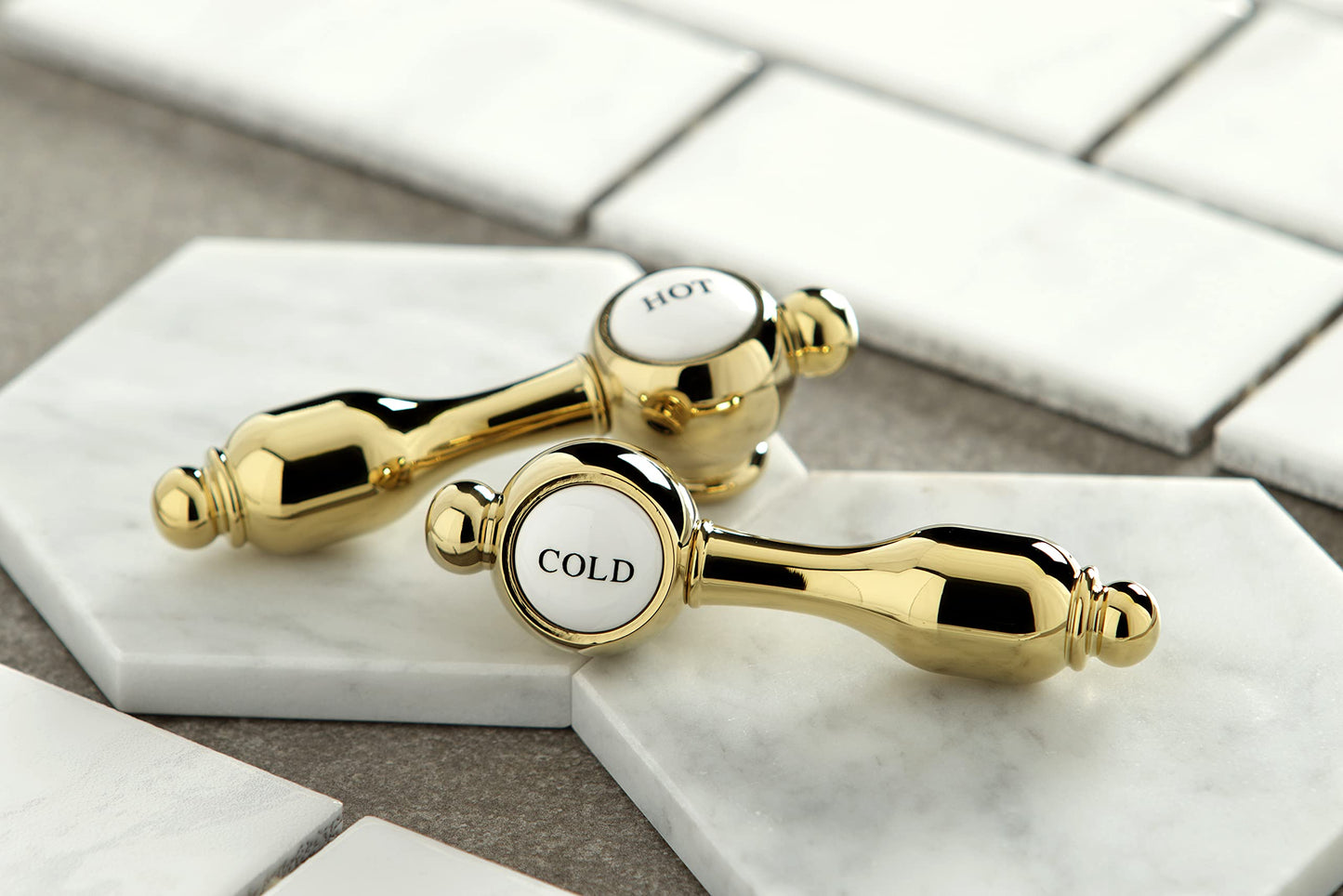 Kingston Brass KS7752TALBS Tudor Bridge Kitchen Faucet, Polished Brass, 13.88 x 8.25 x 14.5