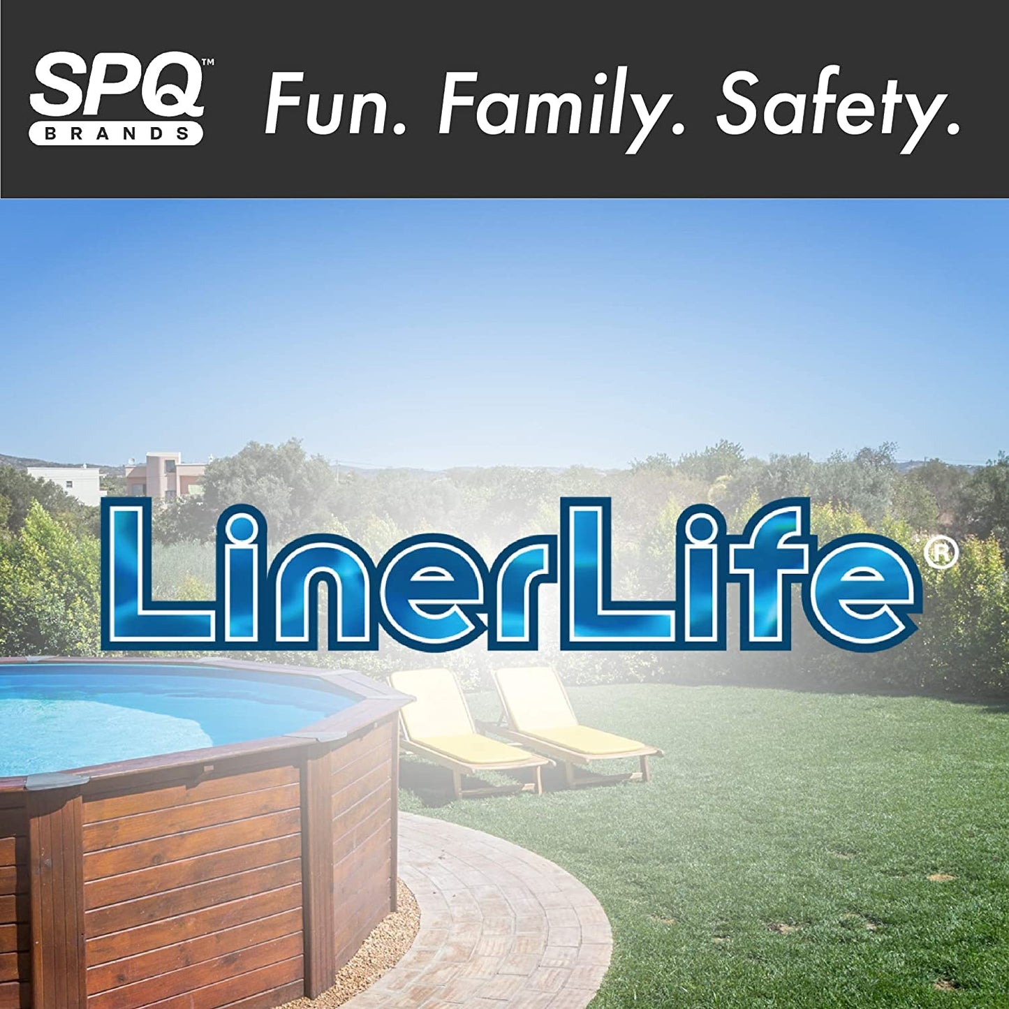 Liner Life Above Ground Pool Liner Pad 18' x 33' Oval, Protects the Bottom of Aboveground Pool and Extends Life of the Liner, Strong and Durable Puncture Resistant Polyester Geotextile Material, Black