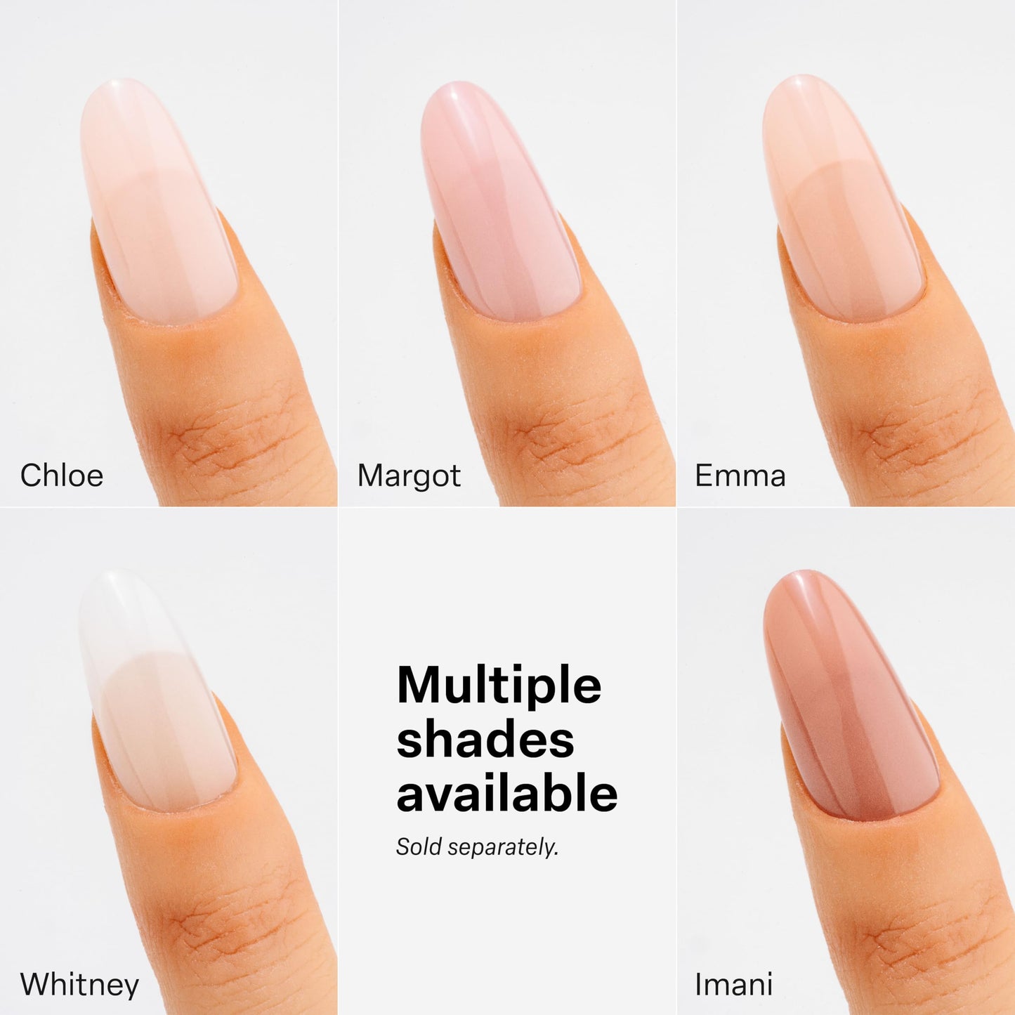 Apres Neutrals Gel-X Whitney Box Of Nail Tips, 11 Sizes 00-9, Soft Gel Tip Box (150pcs) (Natural Round Short, 150)