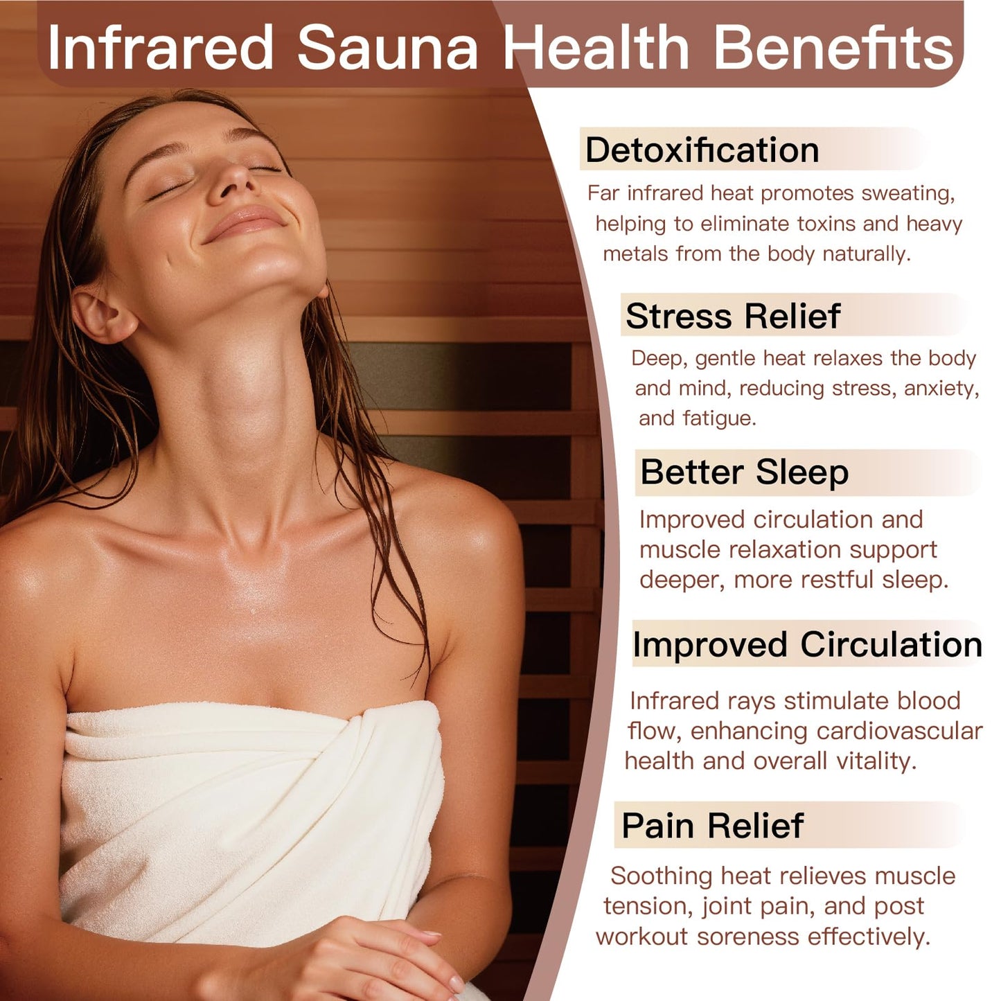 2 Person Infrared Sauna for Home, Low EMF Heater Panels & Chromotherapy Lighting, 1760W/120V, Perfect for Personal Home Sauna for Relaxation and Spa Wellness, 51.18" x 35.43" x 74.8"