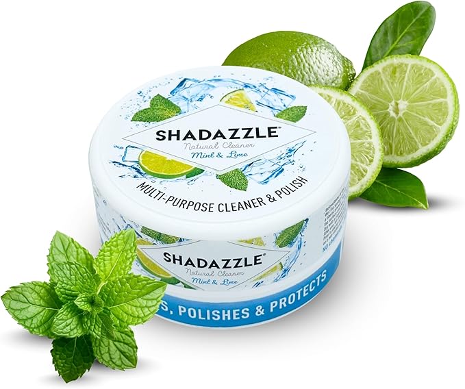 Shadazzle Natural All Purpose Cleaner and Polish â Eco friendly Multi-purpose Cleaning Product - Mint & Lime Scent