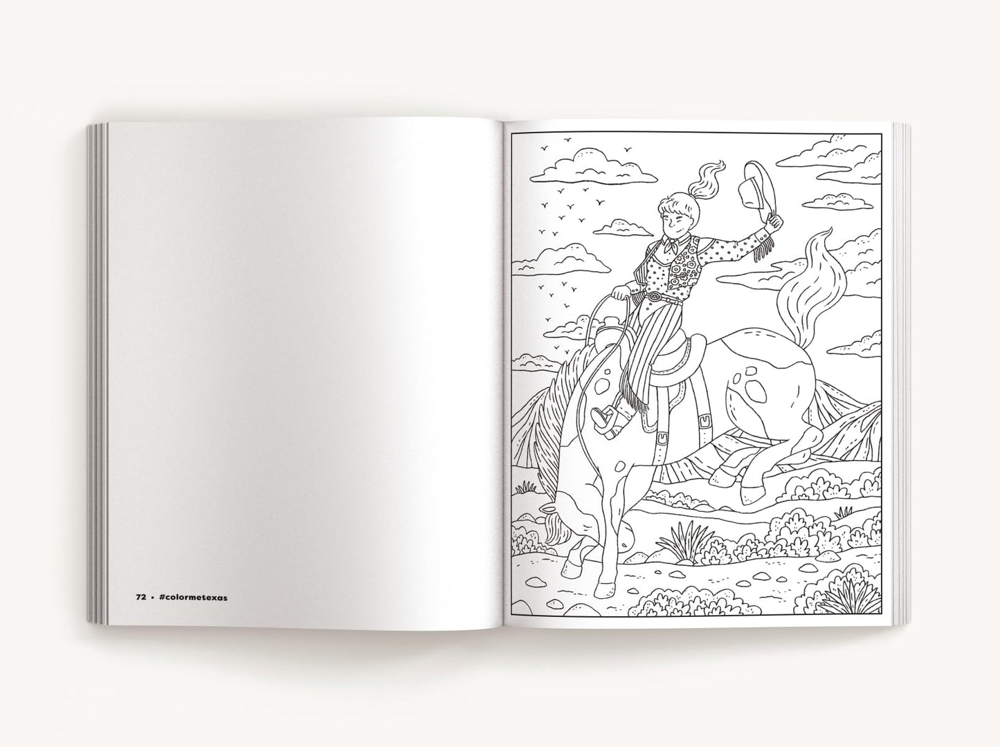 Color Me Texas: A Lone Star State Coloring Book (Color Me Coloring Books)