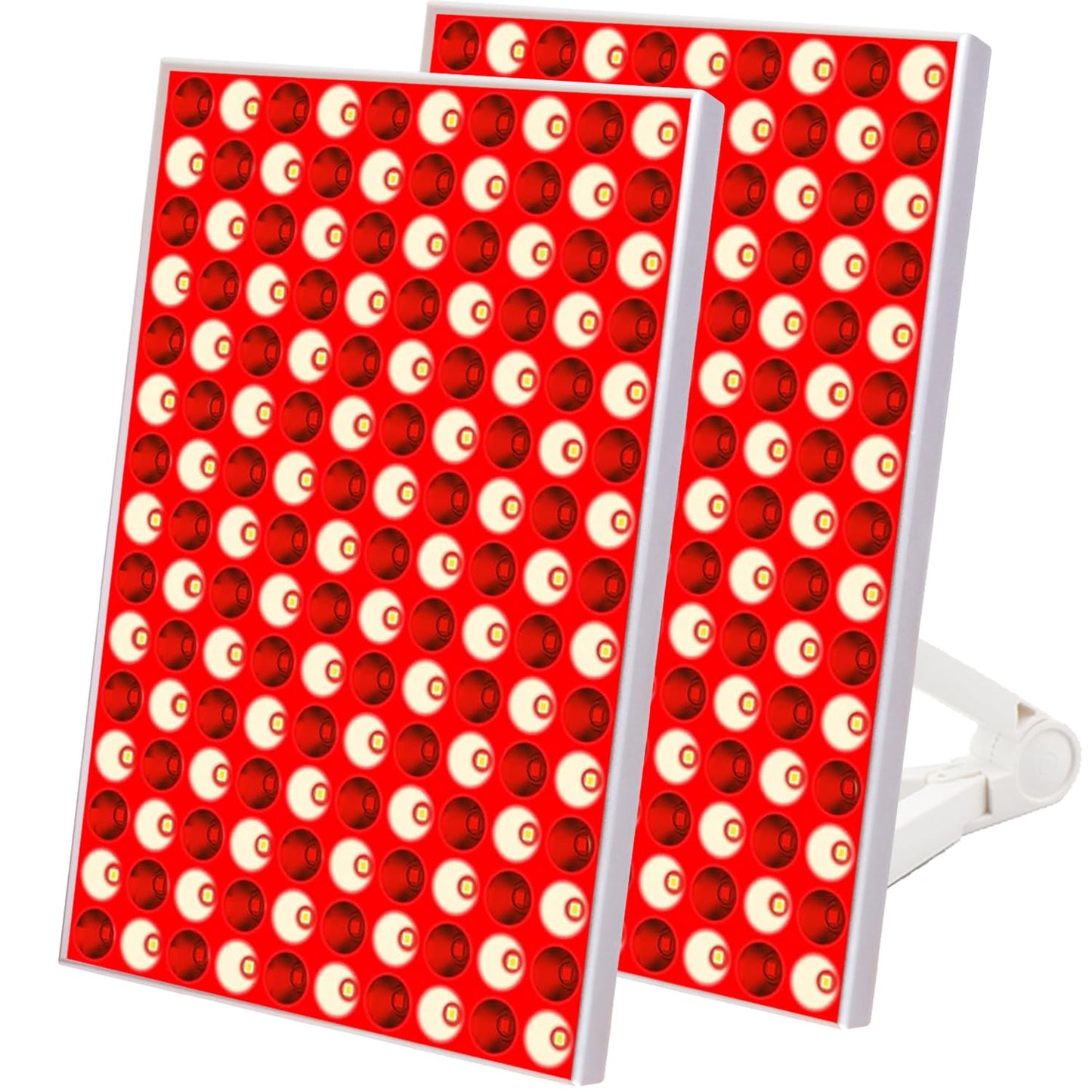 Red Light Therapy Lamp, Red Light Therapy for Body, Infrared Light Therapy Panel for Face with Stand, 660nm Red and 850nm Near Infrared LED Red Light Therapy Device at Home for Face and Body (2 Pack)