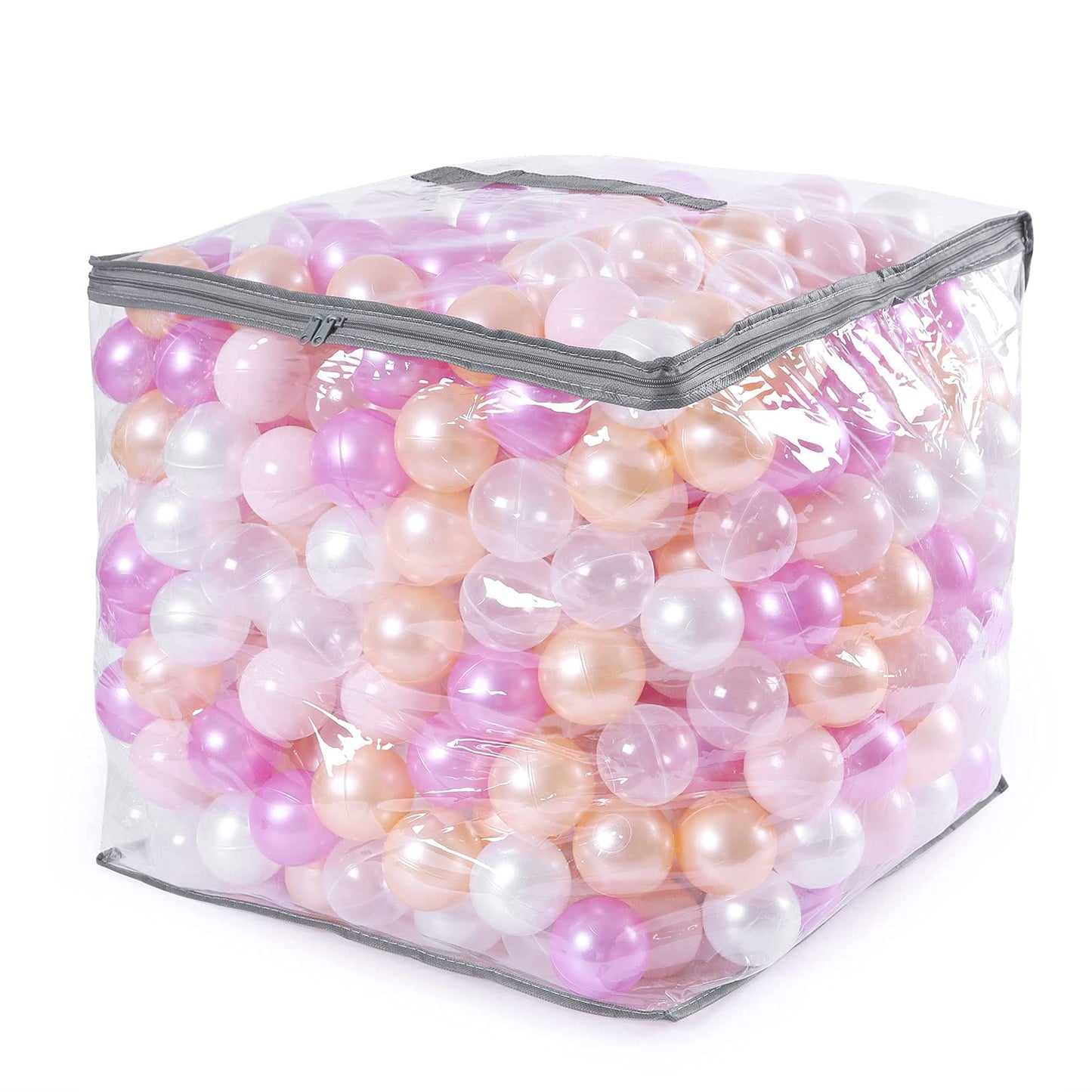STARBOLO Star Ball Pit Balls - Pack of 100 200 500 1000 Macaron Balls BPA&Phthalate Free Non-Toxic Crush Proof Ocean Ball Soft Plastic Balls for 1-5 Years Kids Birthday Pool Tent Party.