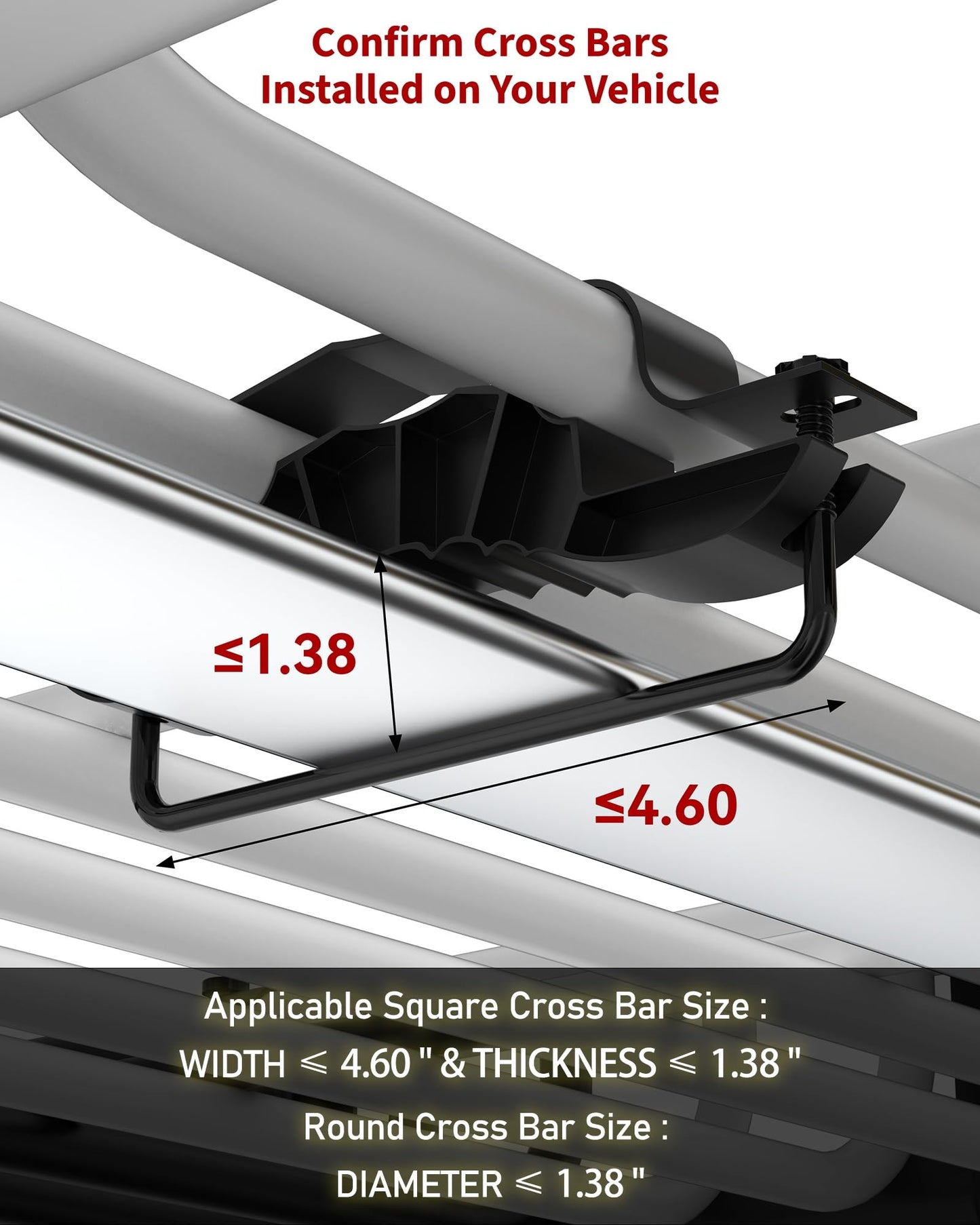 64" x 39" Universal Roof Rack Basket, 200 Lbs Capacity Rooftop Cargo Carrier Basket with 21 Cubic Feet (52" x 39" x 18") Waterproof Luggage Bag, for Suvs, Trucks, Vehiclesor Suvs, Trucks, Vehicles