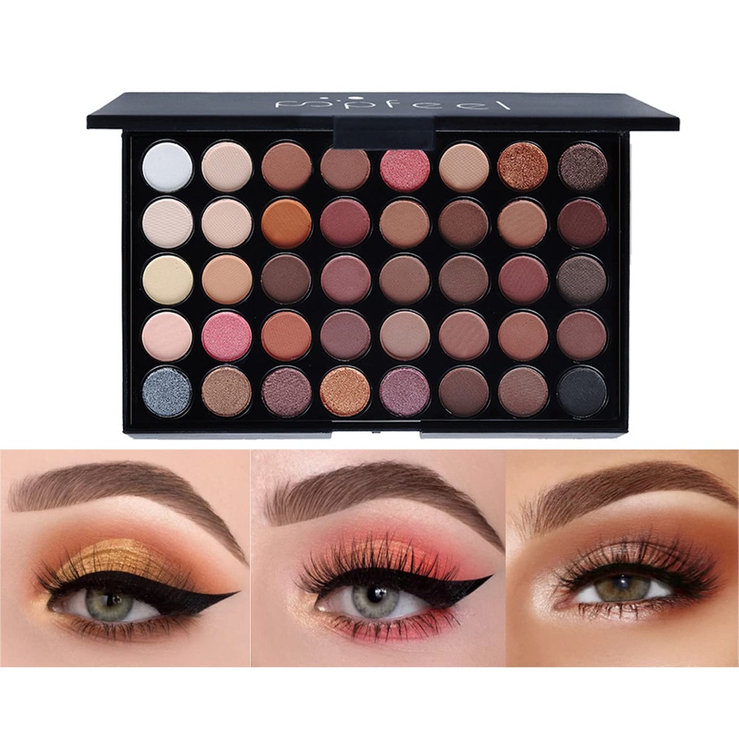 MAEPEOR All In One Makeup Kit for Girls Women 27 Piece Full Makeup Gift Set with Eyebrow Pencil Eyeliner Eyeshadow Palette Mascara Foundation Concealer Lip Gloss Lipstick Makeup Remover Makeup Brush (POP004B)