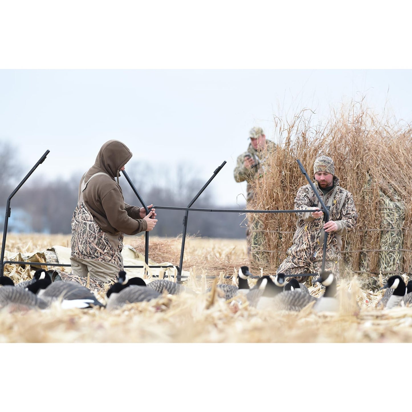 Avian X A-Frame Portable Field Blind Mossy Oak Shadow Grass Blades Camo