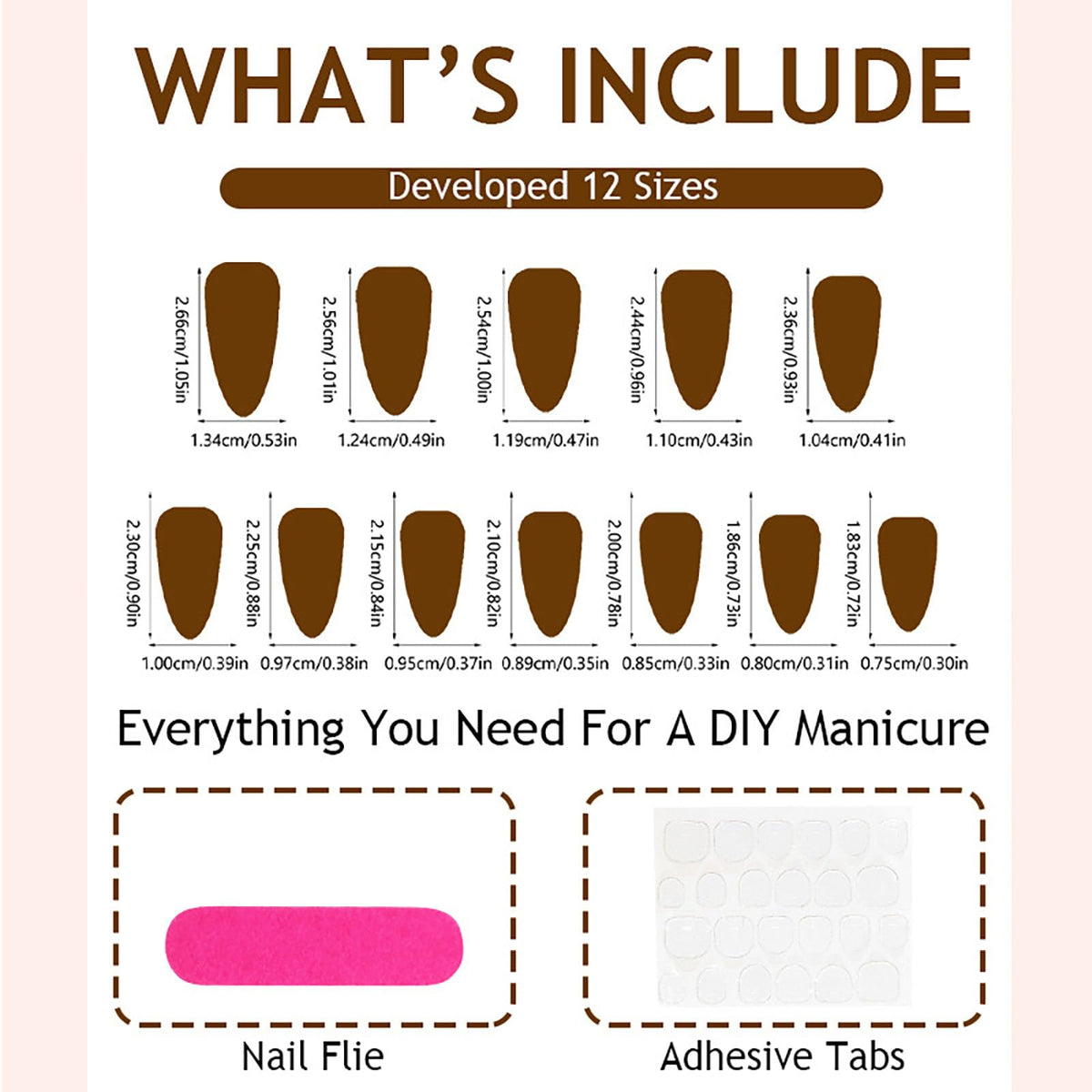 RUOKEXIN Almond Press on Nails Medium Fake Nails Gold False Nails with 3D Rhinestones Designs French Tip Nail Press ons Sparkly Artificial Nails for Women 24Pcs