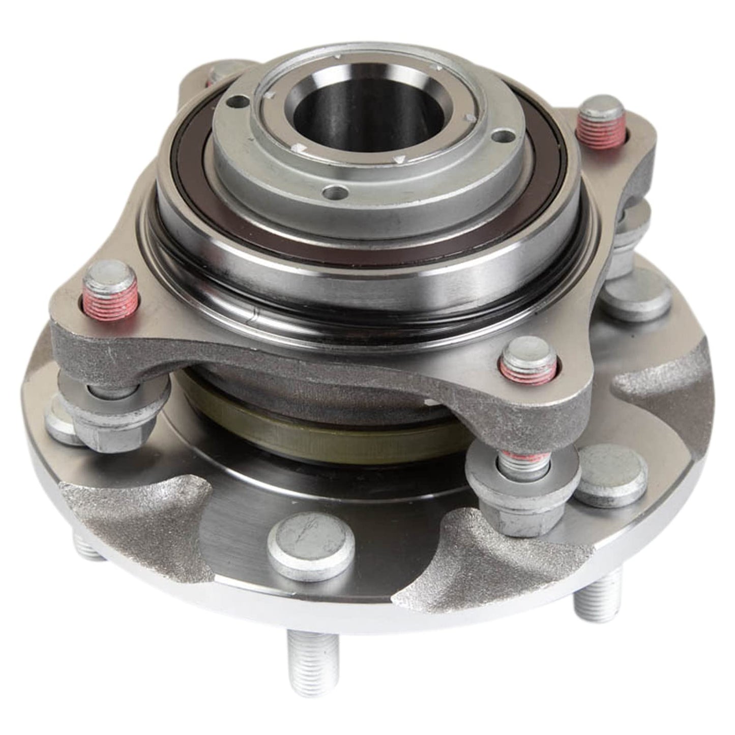 TRQ Front Left and Right Wheel Bearing and Hub Assembly 2 Piece Set for REAR WHEEL DRIVE MODELS ONLY Compatible with 05-15 Pre Runner 2WD 03-23 Toyota 4Runner 2WD 07-14 FJ Cruiser 2WD 16-23 Tacoma 2WD