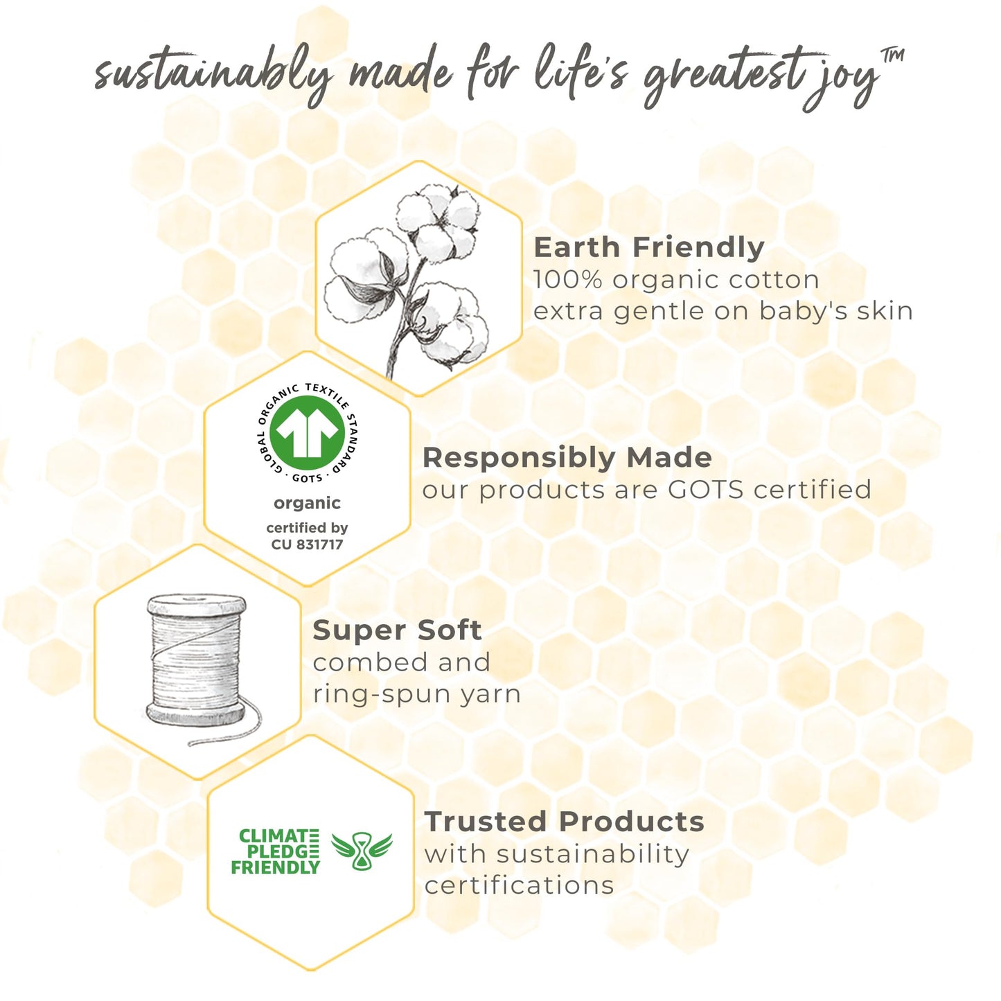 Burt’s Bees Baby Unisex Baby Bibs, Lap-Shoulder Drool Cloths, 100% Organic Cotton with Absorbent Terry Towel Backing Bibs