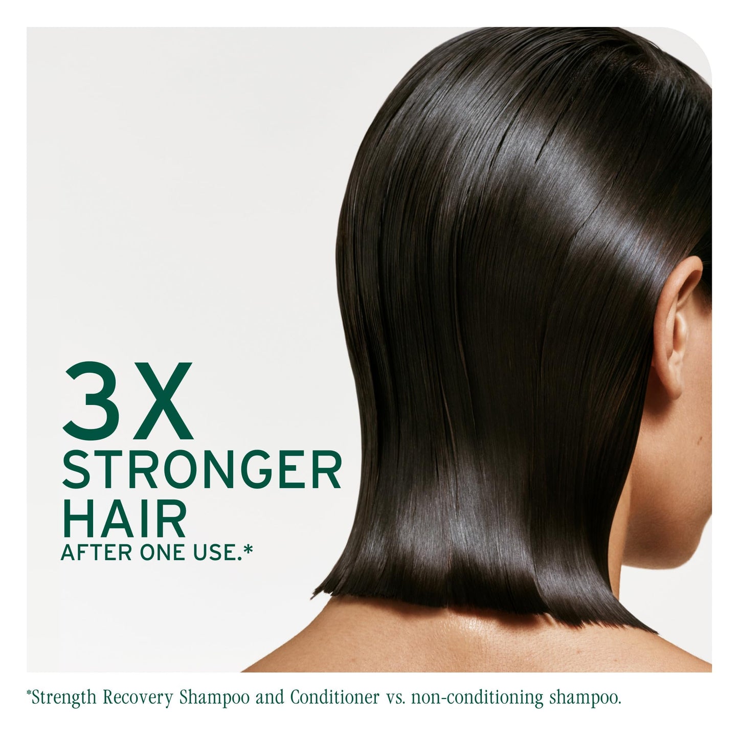 Biolage Strength Recovery Conditioner - Moisturizes & Strengthens Damaged Hair, Softness & Shine, Olive Squalane & Vegan Proteins, Paraben-Free, Vegan