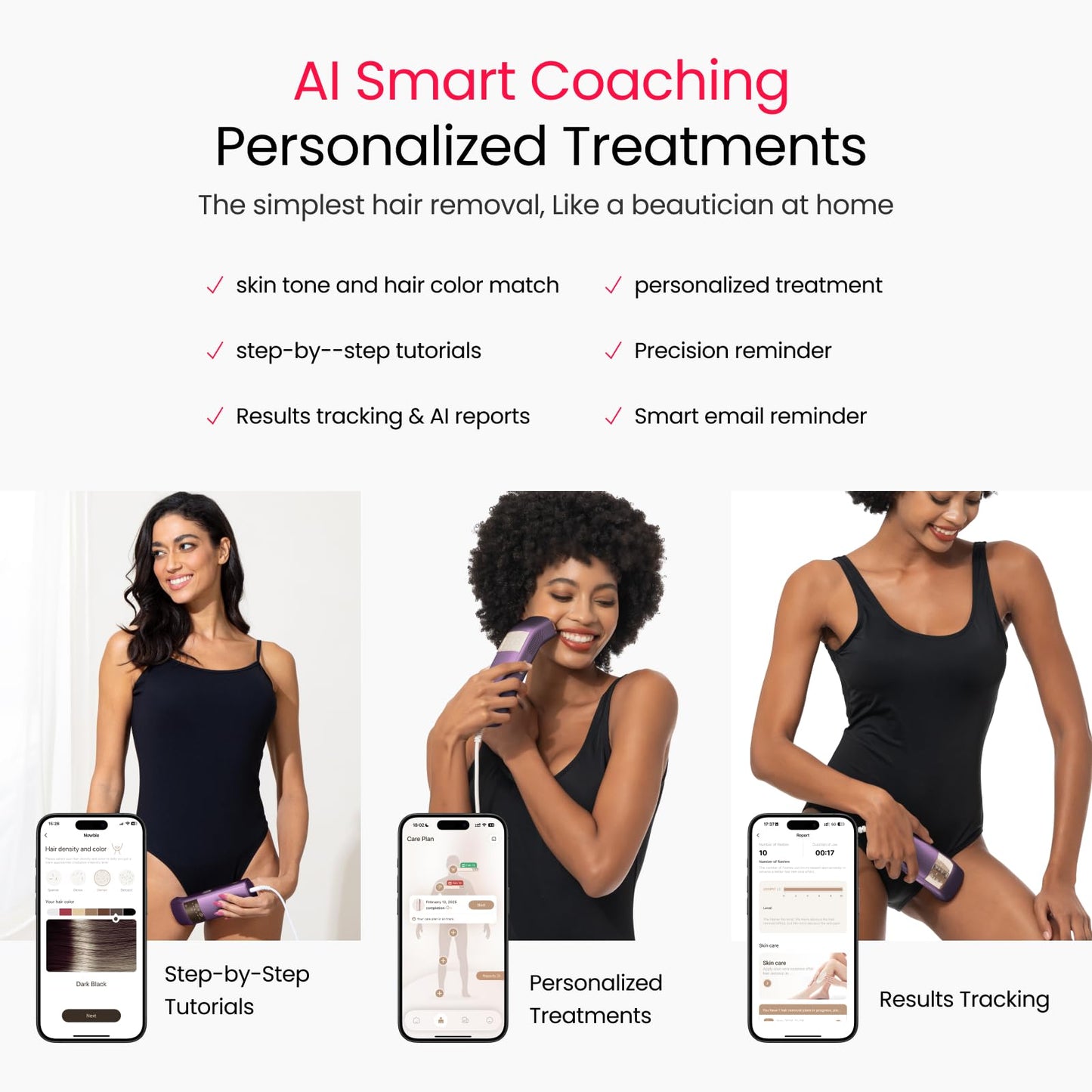IPL Laser Hair Removal for Women and Men, 27J 4-Pulse Mode for Ingrown & Coarse Hair, Dual Lights 100W, 35°F Ice-Cooling Painless Permanent Hair Removal for Sensitive Skin, Bikini, Face, Body