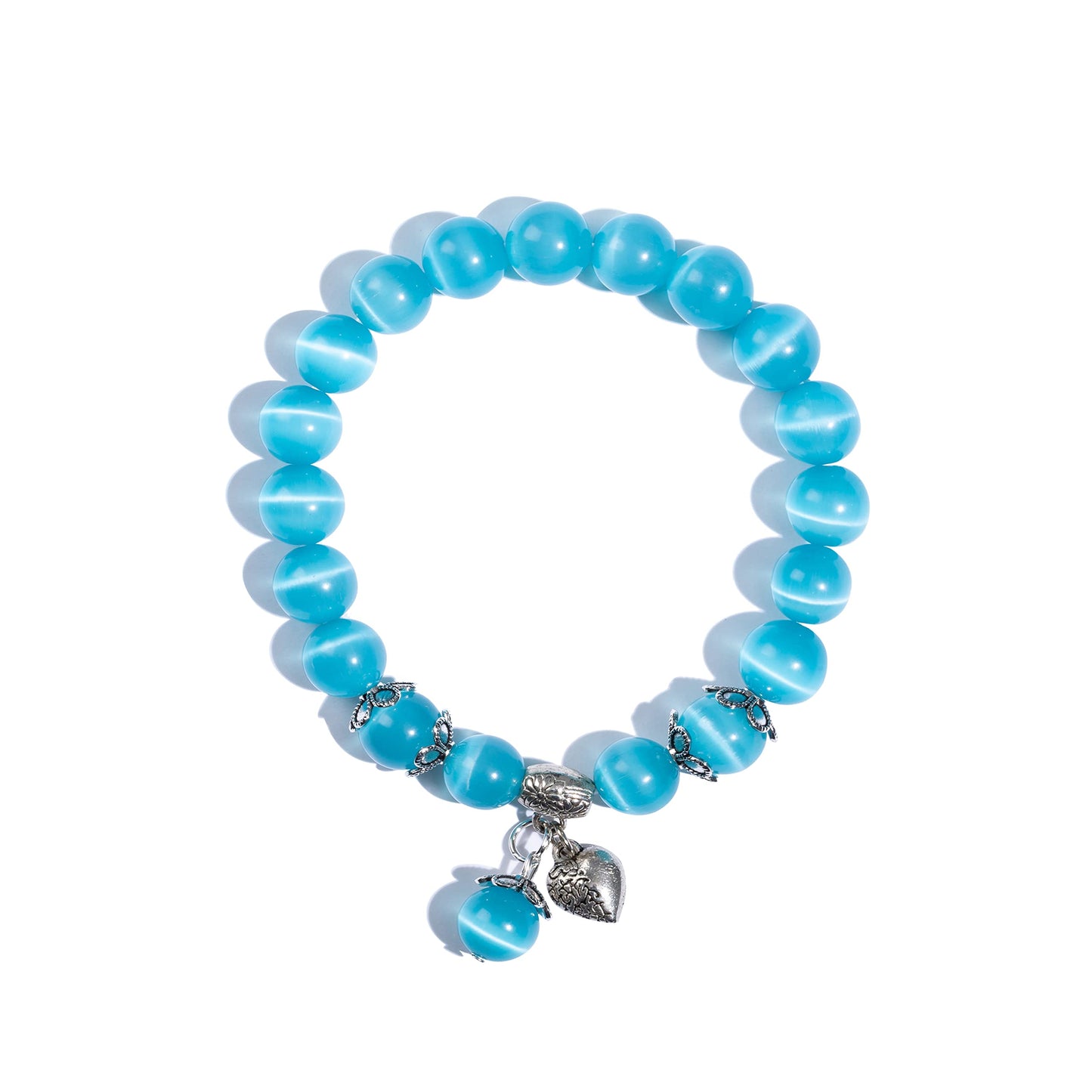 MEHUK Natural Stretch Gemstone Bracelet Healing Stone Beaded Bracelets for Women Men Gifts (Unisex)
