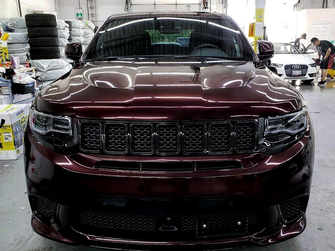 VViViD+ Gloss Demon Black Premium Vinyl Wrap Film 50ft x 5ft