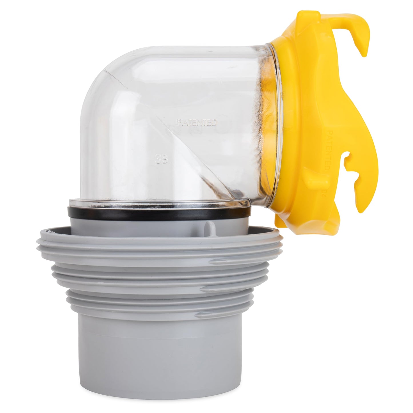 Camco Deluxe Sewer Hose Kit with Swivel Fittings, Clear Elbow Fitting, Hoses, Storage Caps, and Bonus Clear Extender, 20 Feet (39658)