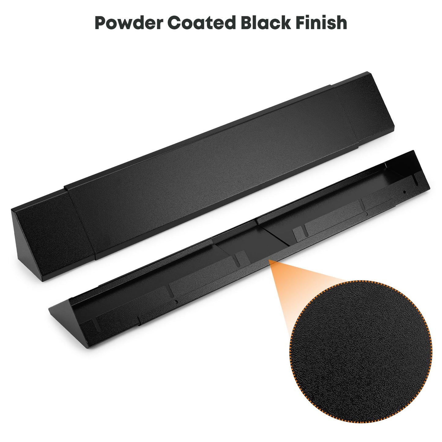 Stanbroil Adjustable Fireplace Hood 28.5 to 48" Accessory, Black Powder Coat Fireplace Hood Heat Shield