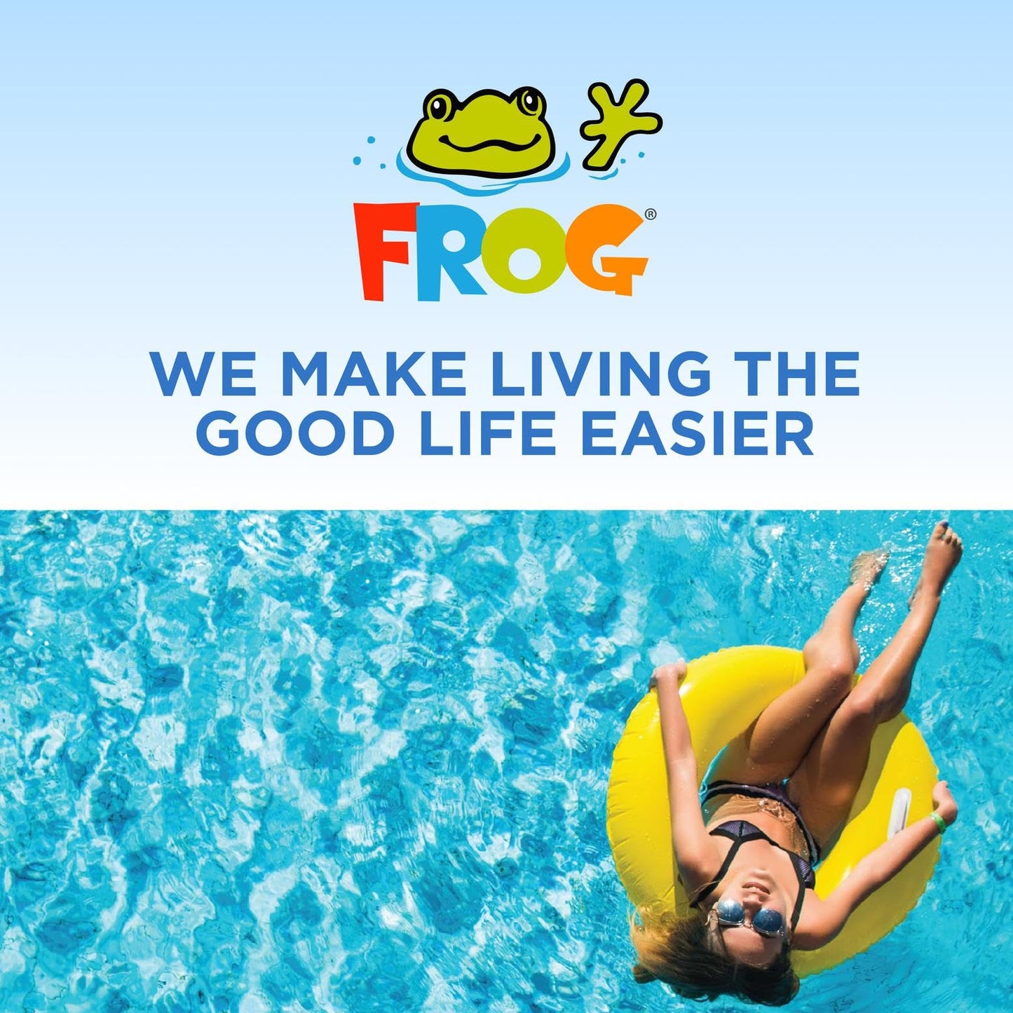 FROG Bac Pac Replacement Chlorine Cartridges for use with Pool FROG Model 5400 and 6100 Cyclers - Prefilled for Easy & Convenient Pool Sanitizing & Water Care - 6 Pack