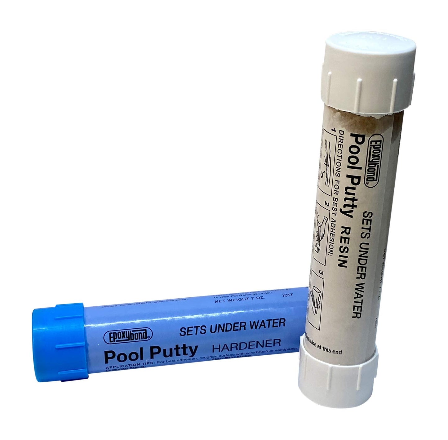 Epoxybond Atlas Pool Putty Epoxy Leak Sealer Kit + Valuable Instructional Videos by Swimming Pool Leak Detector [ Solves #1 DIYer Complaint [ So You Get it Right The 1Time ]