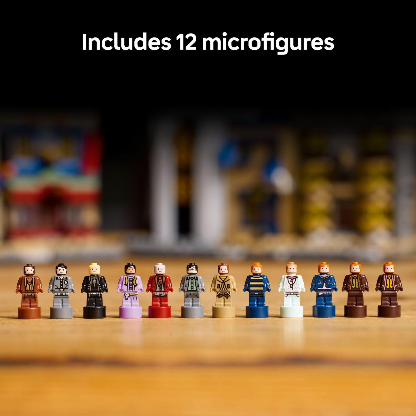 LEGO Harry Potter Diagon Alley Wizarding Shops Building Set for Adults - Collectible Kit for Harry Potter Fans with 12 Microfigures - Gift for Christmas - 76444
